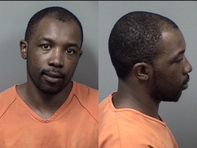 Derrick Atkins arrested Aug. 31 on a felony charge of possession of a controlled substance.